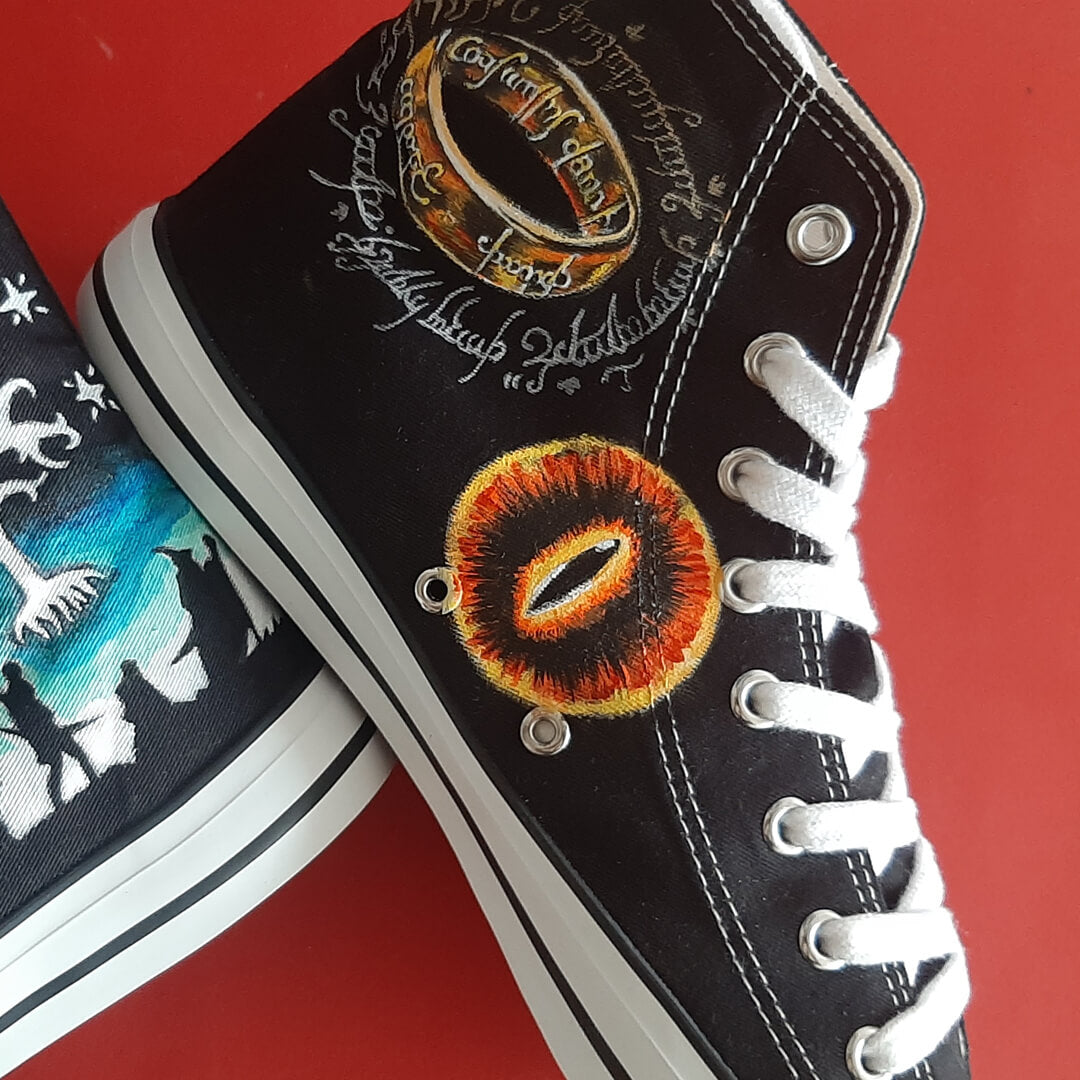 Lord of the Rings Painted Sneakers